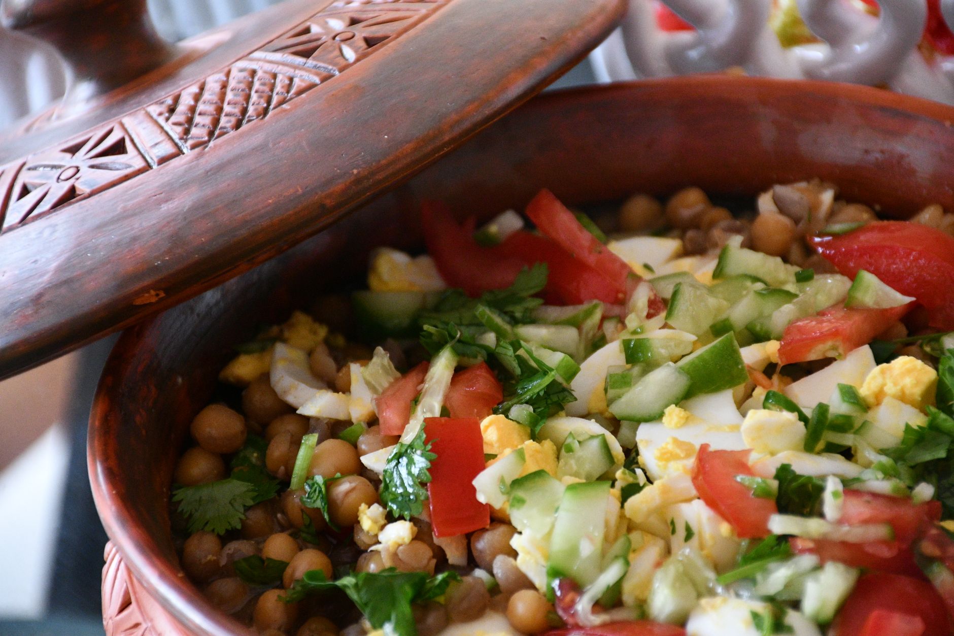 food in pot