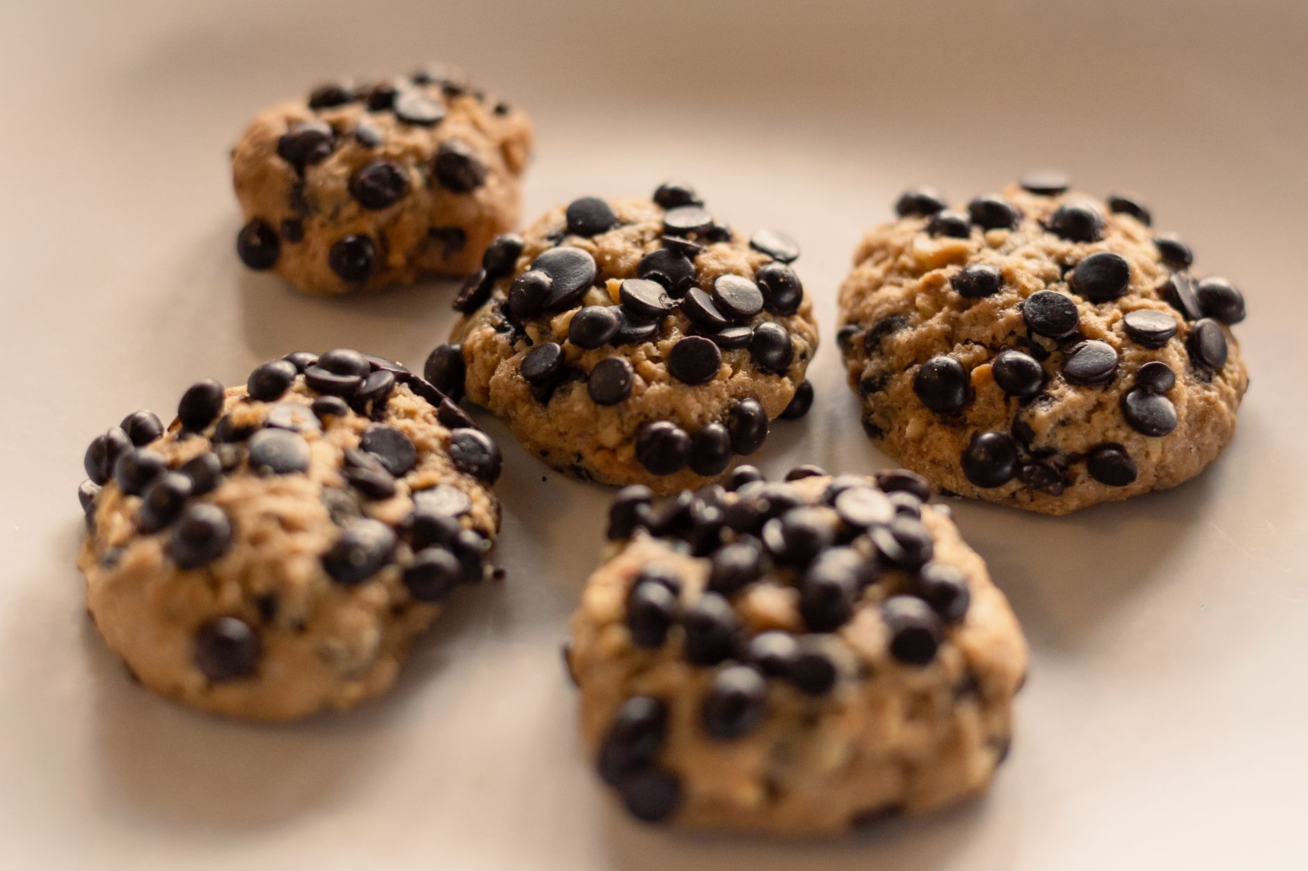 delicious homemade chocolate chip cookies